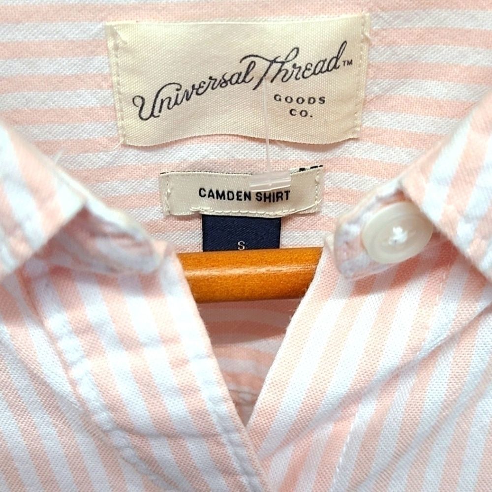 āUniversalāThreadāStrippedĀ OfficeāShirtāsizeāSmall - Picture 8 of 8